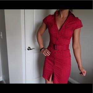 Express Design Studio button down dress